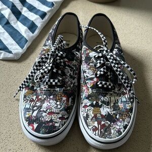 Disney Van’s Nightmare Before Christmas Custom Tennis Shoes. 7.5